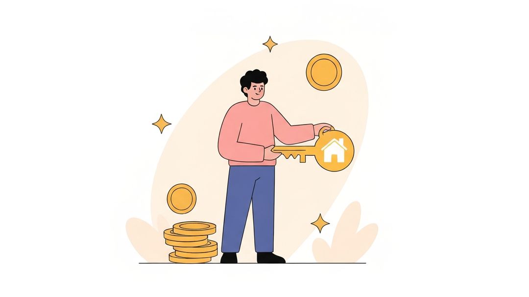 주거급여 신청 자격 금액 내 상황별 주거급여 판단 기준 일러스트
