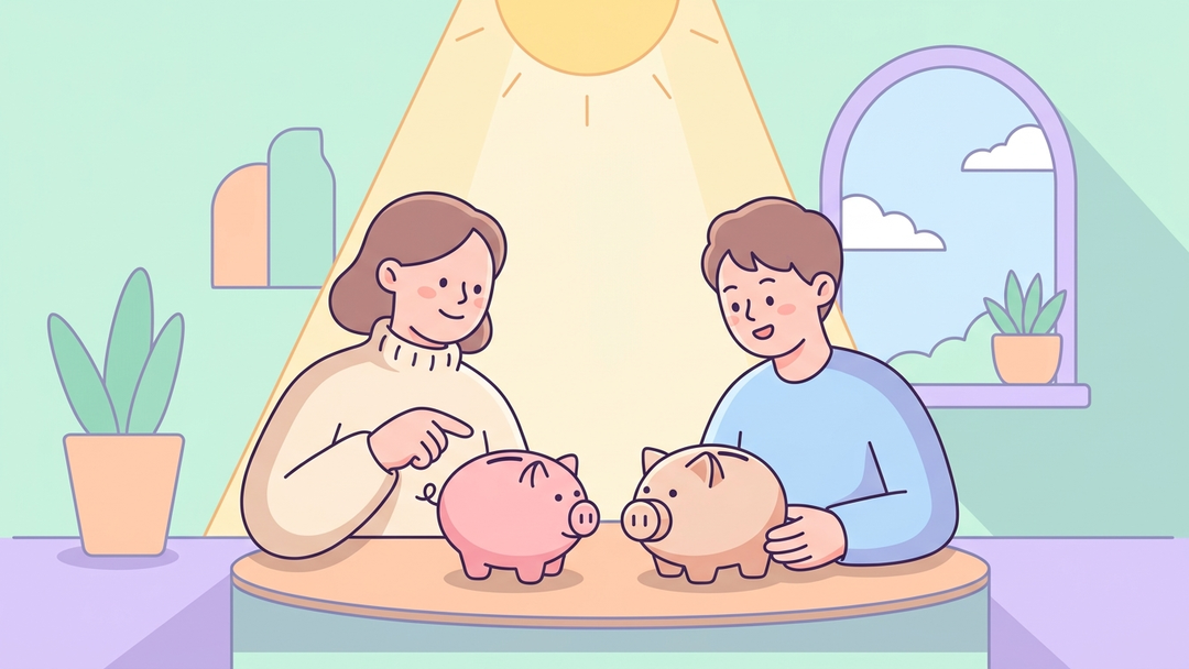 2026년 연금계좌 납입 한도 및 세액공제 비교 분석: 연금저축 vs IRP 중도 해지 불이익과 투자 자산의 차이 일러스트
